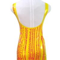 Basic Dress Tropical Y&M B Basic Latex Dress, Tropical Y&M // From Stock