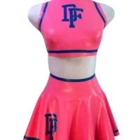 Cheerleader Uniform, Pink & Blue