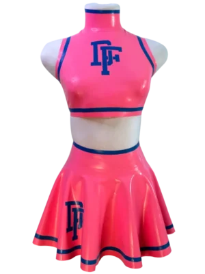 Cheerleader Uniform Pink A Cheerleader Uniform, Pink & Blue