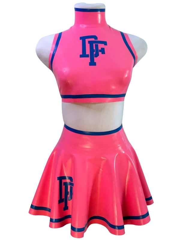 Cheerleader Uniform, Pink & Blue
