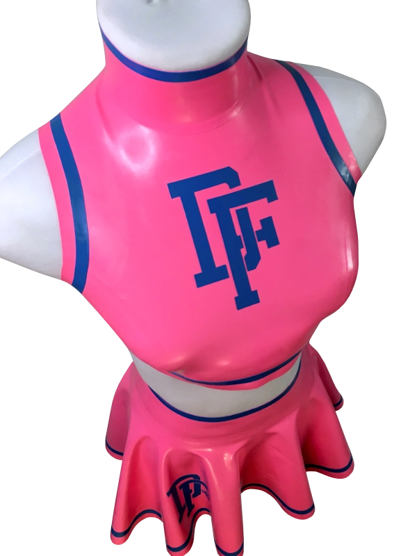 Cheerleader Uniform, Pink & Blue