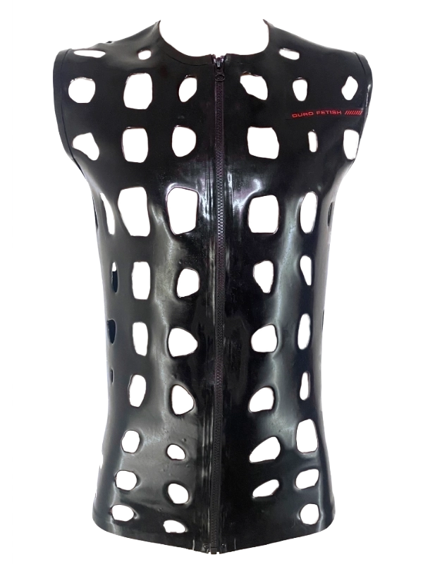 H.R. Latex Draw, Black Sleeveless T-Shirt