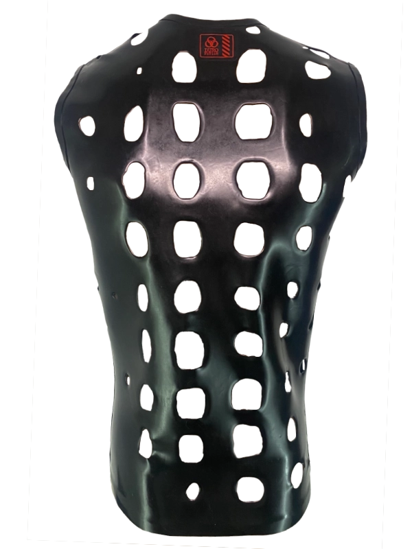 H.R. Latex Draw, Black Sleeveless T-Shirt