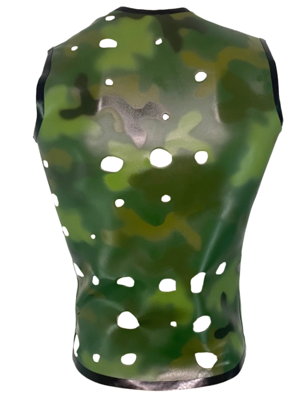H.R. Latex Draw, Camo Sleeveless T-Shirt