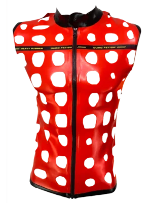 H.R. Latex Draw, Red Sleeveless T-Shirt