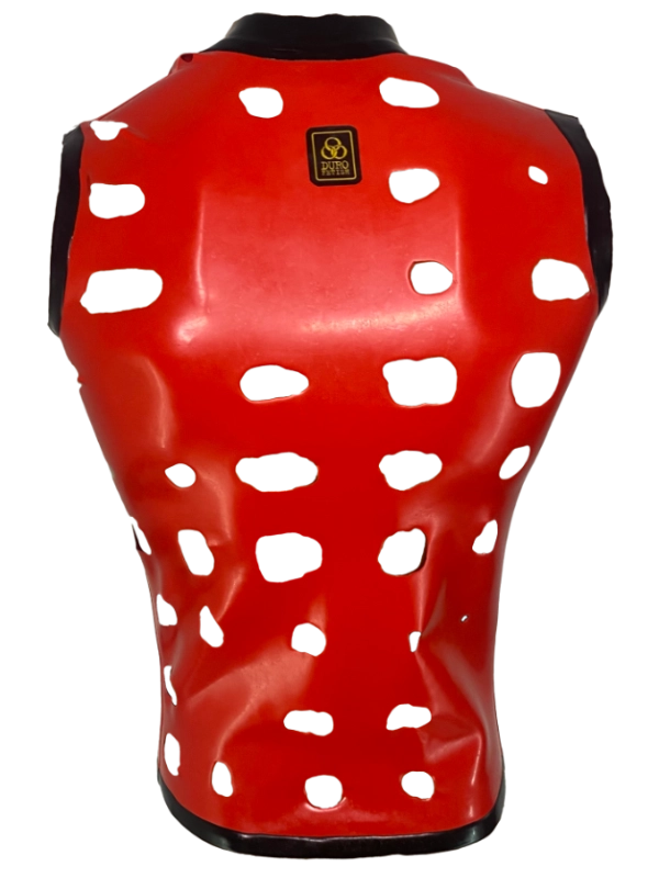 H.R. Latex Draw, Red Sleeveless T-Shirt