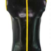 LATEX Men Sleeveless B&Y 1 Latex Men's Sleeveless T-Shirt with 2 Stripes