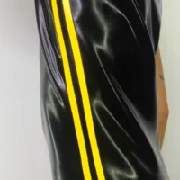 LATEX Men Sleeveless B&Y E Latex Men's Sleeveless T-Shirt with 2 Stripes