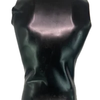 LATEX Men Sleeveless Black 2 Latex Men's Sleeveless T-Shirt with Zip, Black