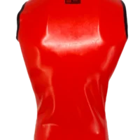 Latex Men's Sleeveless T-Shirt, Red