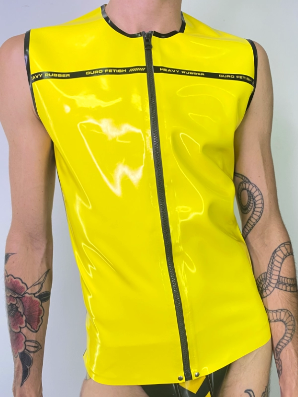 Latex Men's Sleeveless T-Shirt - Surf Style
