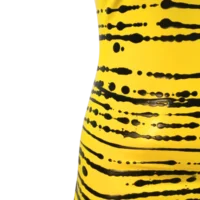 Tropical Y&B Halter E Halter neck latex dress, Tropical Y&B // From Stock