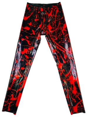 Jean Bleachers, Black & Red, Street Punk Style, R.T.S.