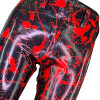 Jean Bleachers, Black & Red, Street Punk Style