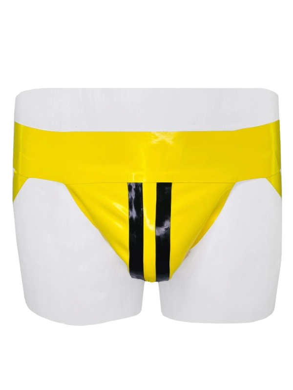 Jockstrap Yellow & 2 Black Stripes // From Stock