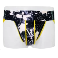 Jockstrap Bleachers, Black & Yellow // From Stock