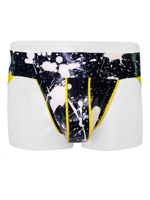 Jockstrap Bleachers, Black & Yellow // From Stock