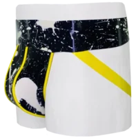 Jockstrap Bleachers, Black & Yellow // From Stock