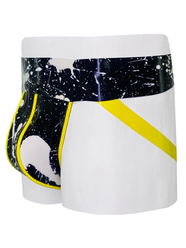 Jockstrap Bleachers, Black & Yellow // From Stock