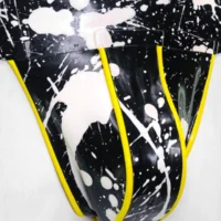 Jockstrap Bleachers, Black & Yellow // From Stock