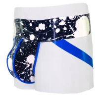 jockstrap BLEACH NEGRO Y AZUL B Jockstrap Bleachers, Black & Blue // From Stock