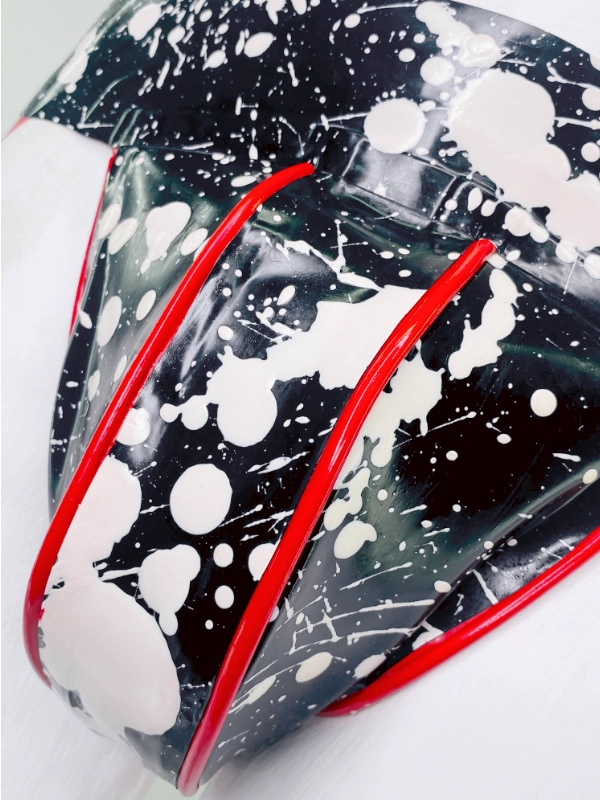 Jockstrap Bleachers, Black & Red // From Stock