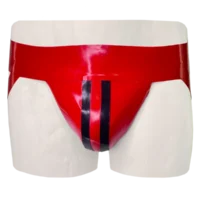 Jockstrap Red & 2 Black Stripes // From Stock
