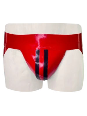 Jockstrap Red & 2 Black Stripes // From Stock