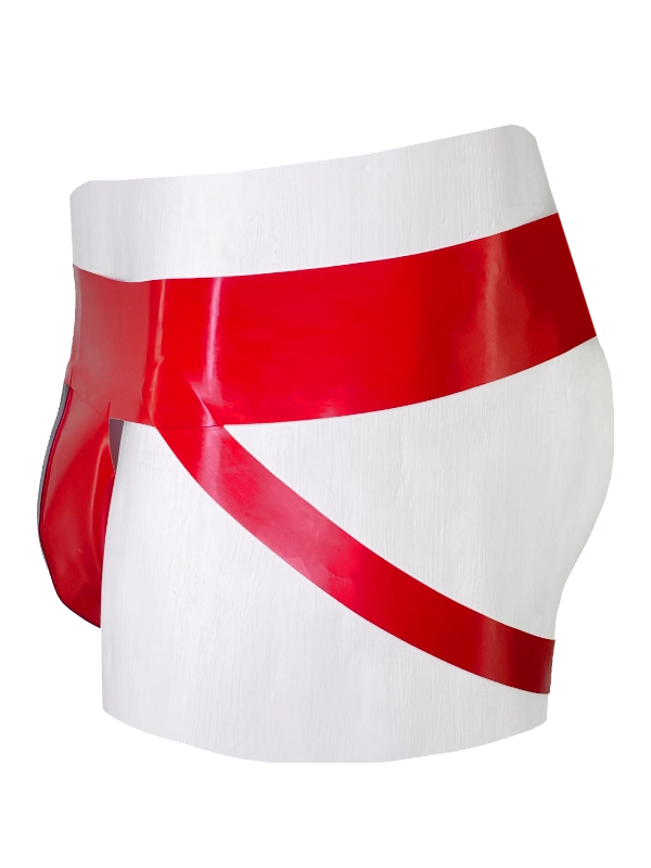 Jockstrap Red & 2 Black Stripes // From Stock