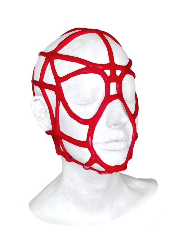 Brea Mask 1, Red