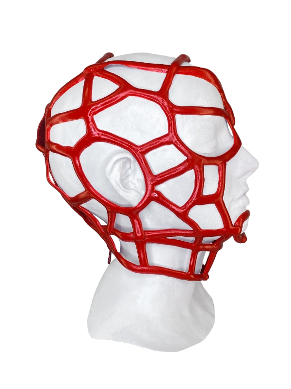 Brea mask organic Red 2 A Brea Mask 2, Red
