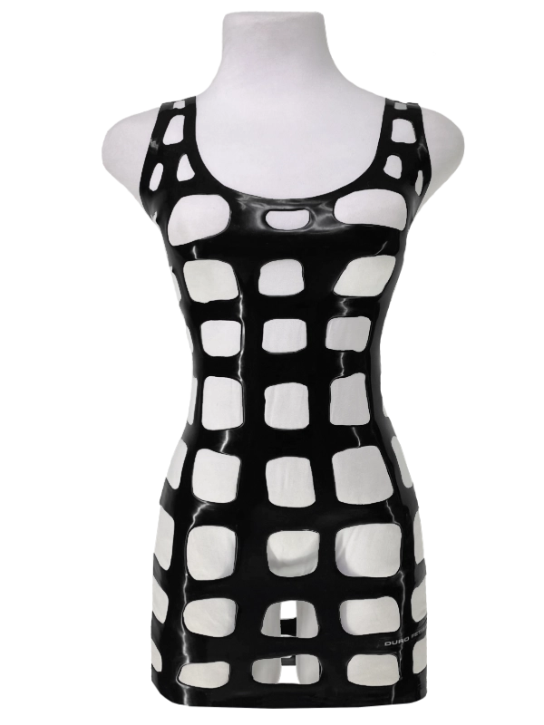 H.R. Latex Draw, Black Dress // From Stock