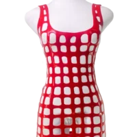 H.R. Latex Draw, Red Dress // From Stock