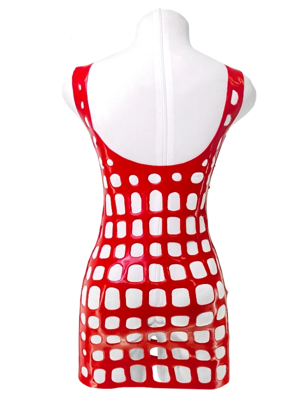 H.R. Latex Draw, Red Dress // From Stock