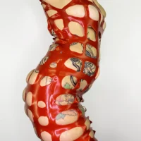 H.R. Latex Draw, Red Dress // From Stock