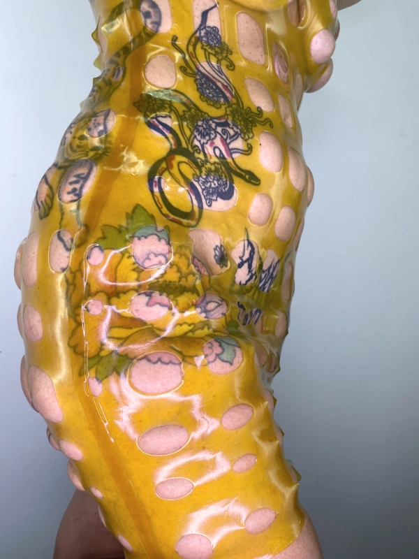 Draw Dress Transluced H H.R. Latex Draw, Natural Dress