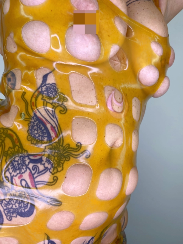 Draw Dress Transluced I H.R. Latex Draw, Natural Dress