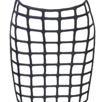 Skirt, Brea Block A Skirt, Brea Block // From Stock