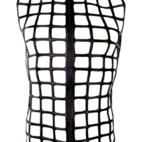 Sleeveless T-Shirt with Zip, Brea Block // From Stock