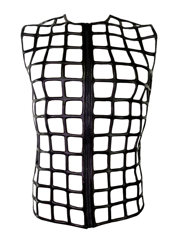 Sleeveless T-Shirt with Zip, Brea Block // From Stock