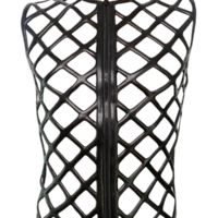 Sleeveless T-Shirt with Zip, Brea Diamond 1 Sleeveless T-Shirt with Zip, Brea Diamond